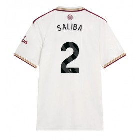 Arsenal William Saliba #2 Tredje Kläder 2025-26 Kortärmad
